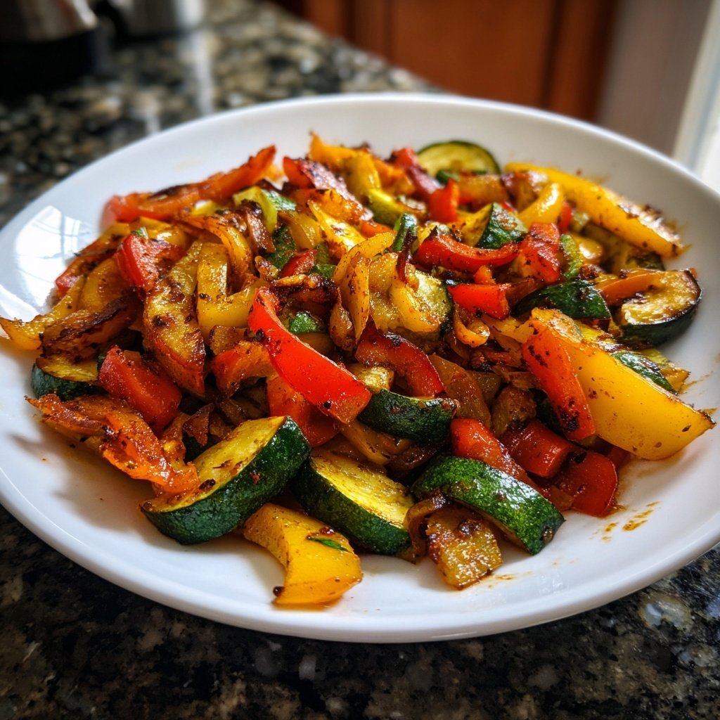 Smoky Paprika Veggie Skillet