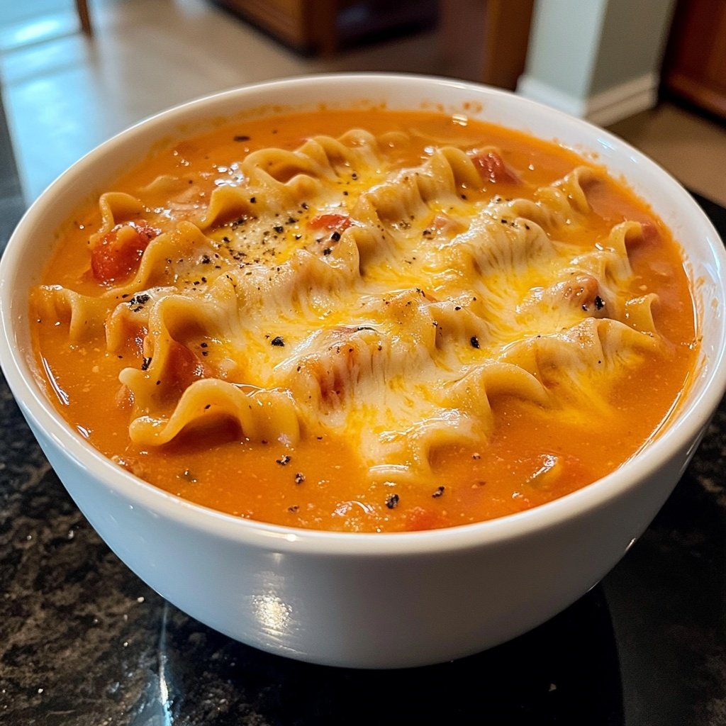 Creamy Lasagna Soup