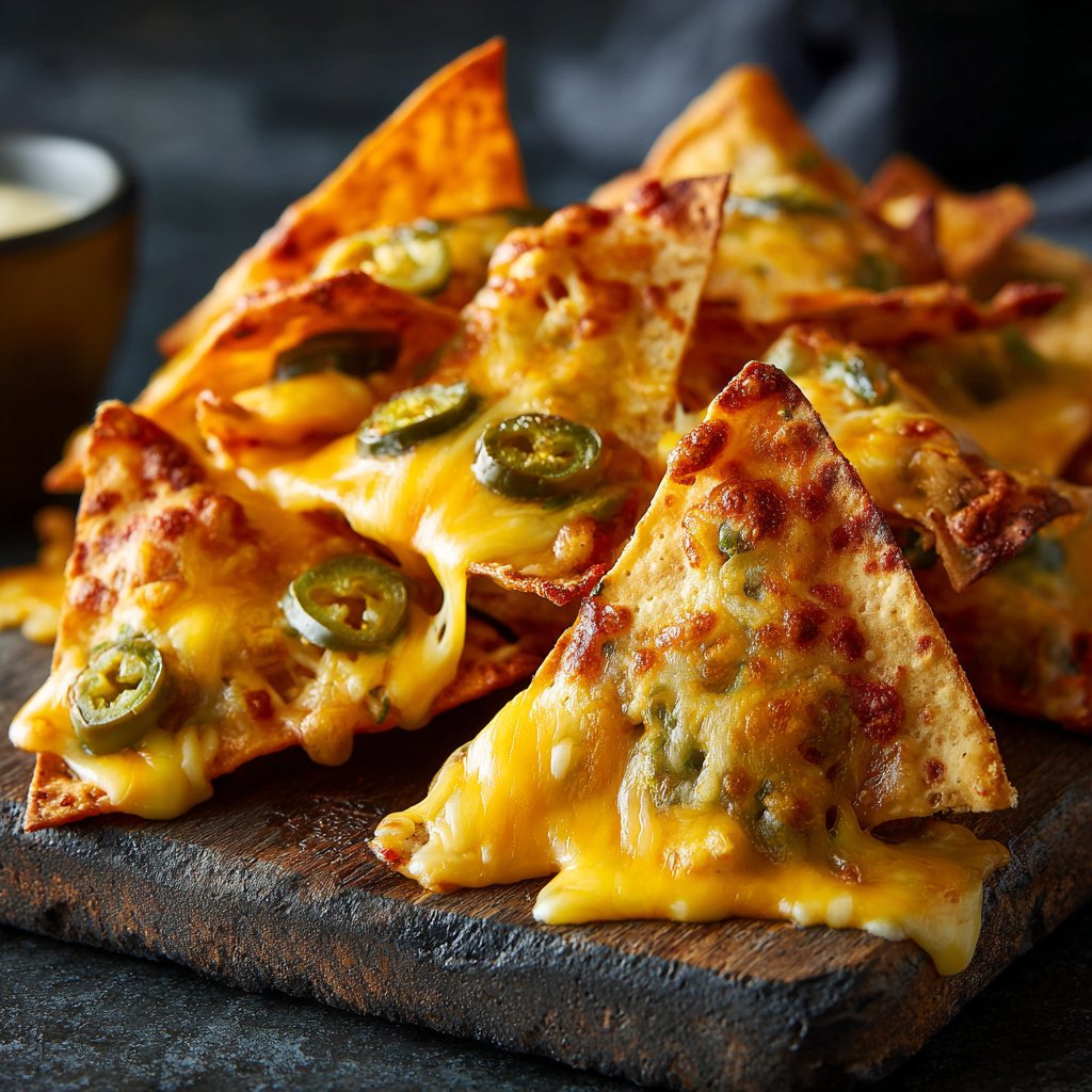 Cheesy Loaded Nachos