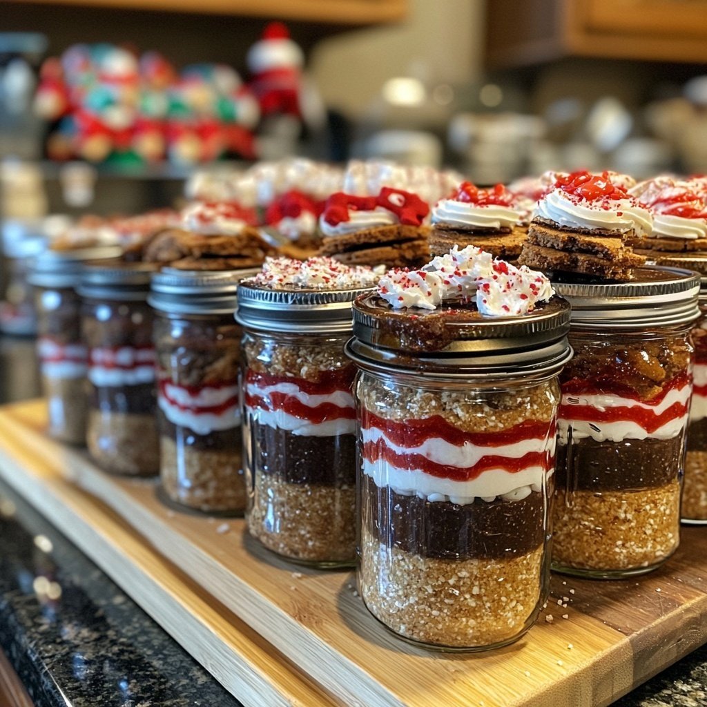 Christmas Food Gift Ideas in Mason Jars