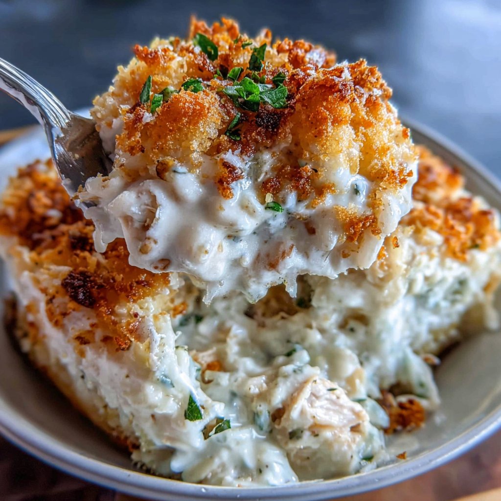 Creamy Chicken And Rice Casserole