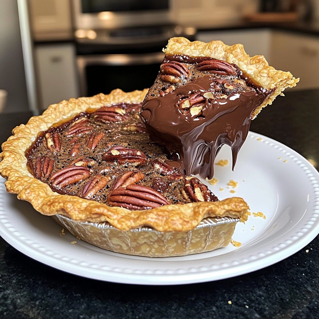 Rich & Decadent Texas Chocolate Pecan Pie (Homemade!)