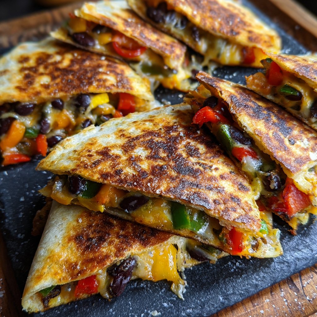 Super Bowl Veggie Quesadilla Bites