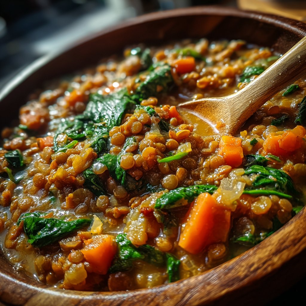 Healthy Dinner Lentil Vegetable Stew
