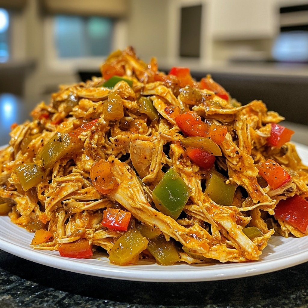 Spicy Slow Cooker Chicken Breast for Meal Prep