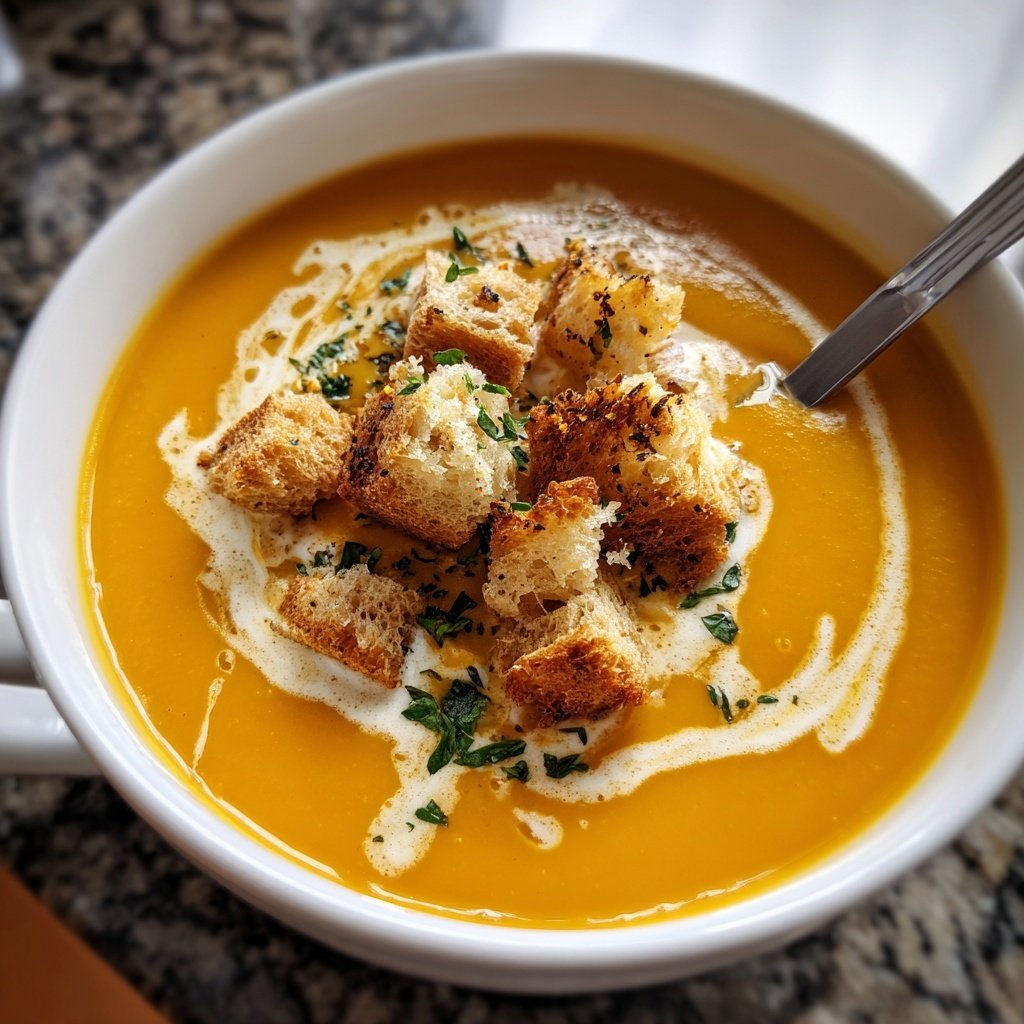 Sunday Creamy Pumpkin Soup