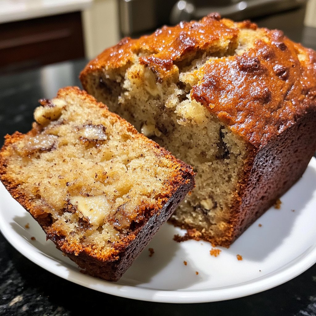Classic Moist Banana Bread Recipe