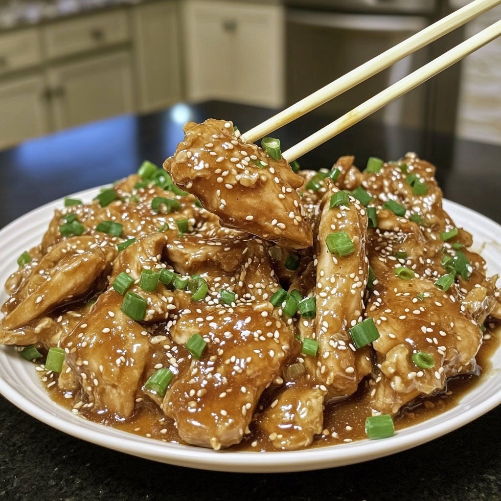 Creamy Slow Cooker Teriyaki Chicken