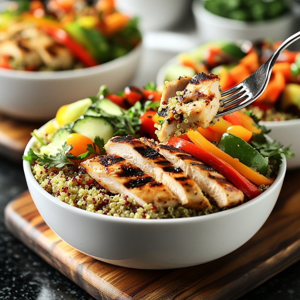 High Protein Lunch Bowls