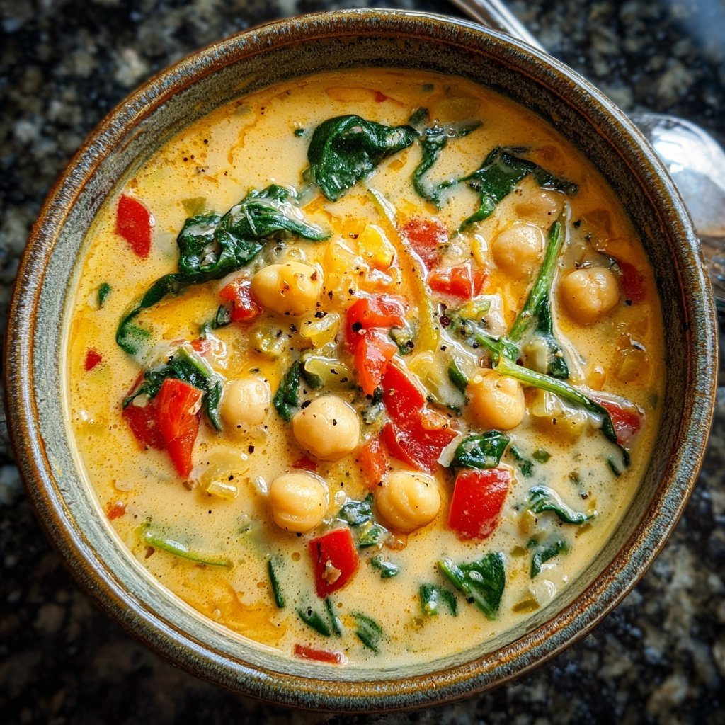 Mediterranean Chickpea Soup