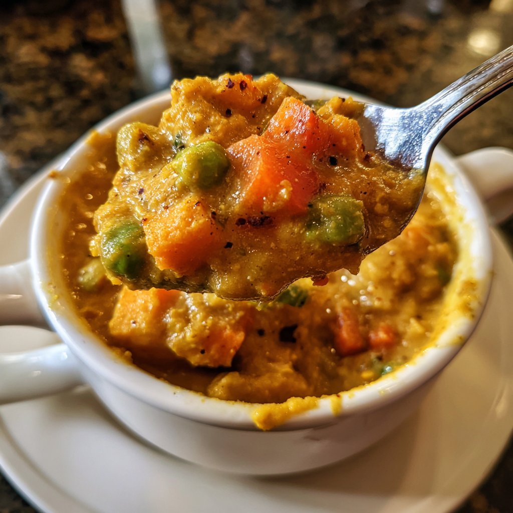 Healthy Crockpot Vegetable Korma
