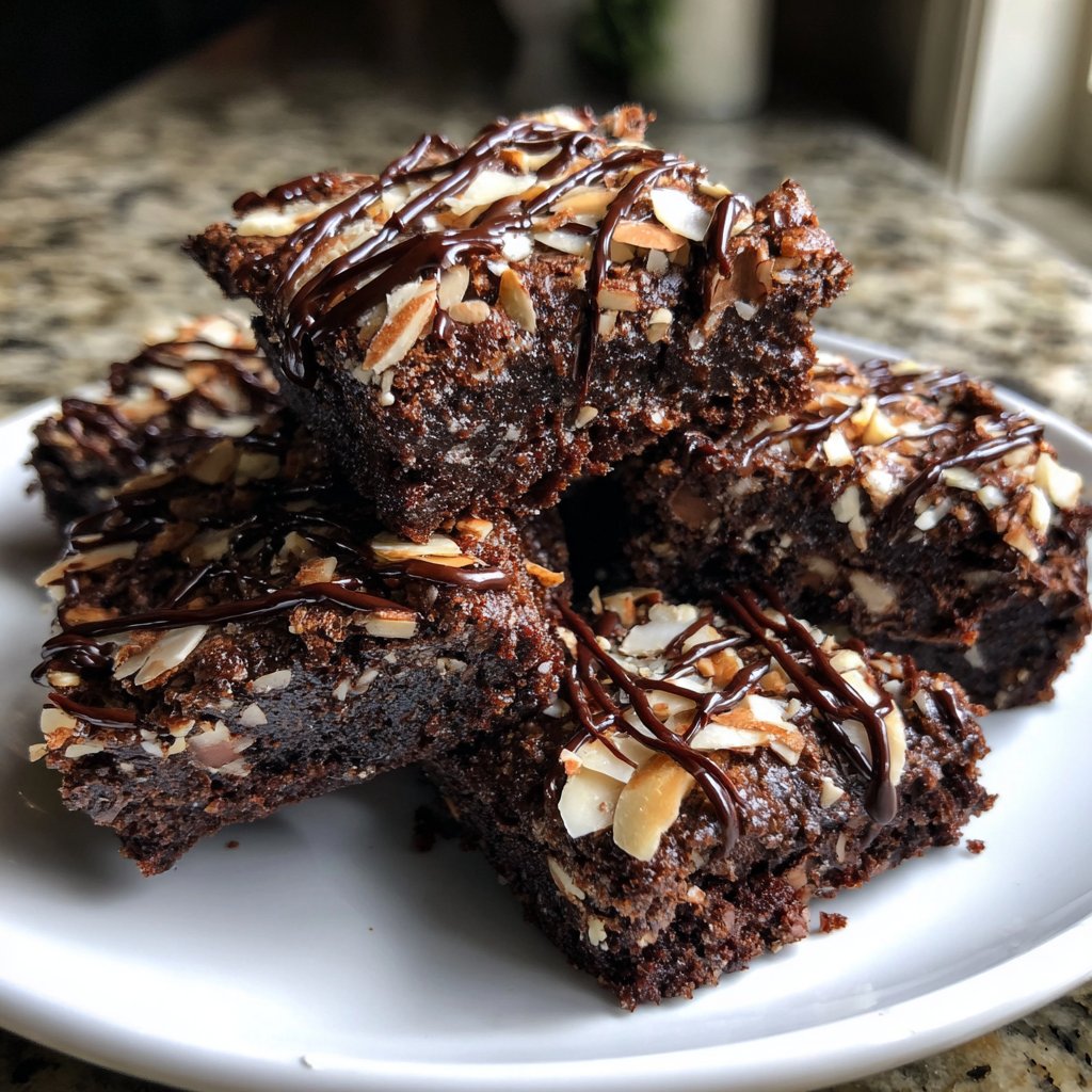 Chocolate Coconut Almond Squares