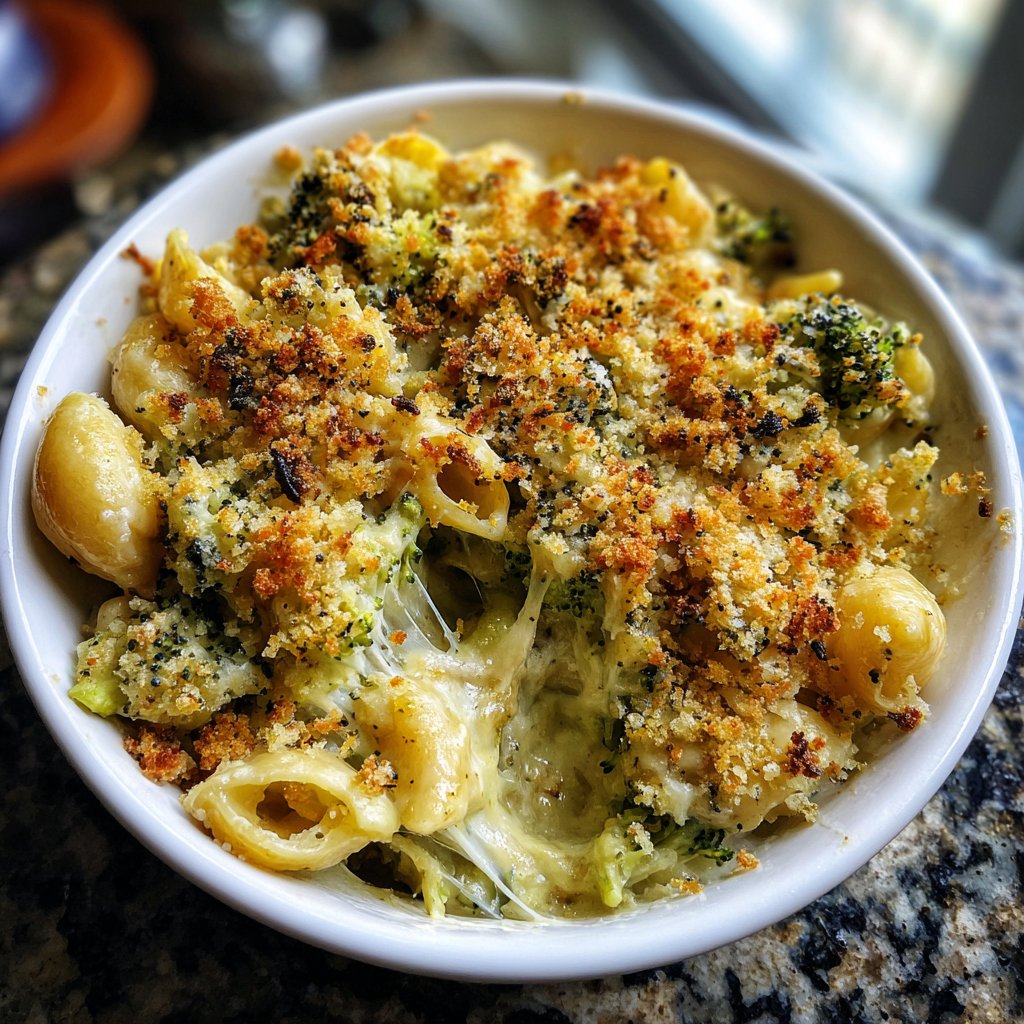 Sunday Creamy Broccoli Pasta Bake