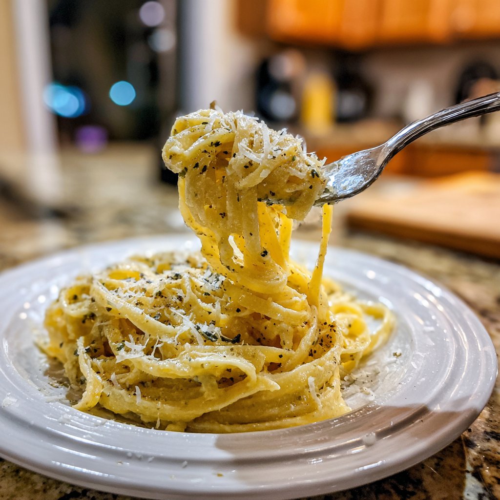 Romantic Lemon Parmesan Pasta
